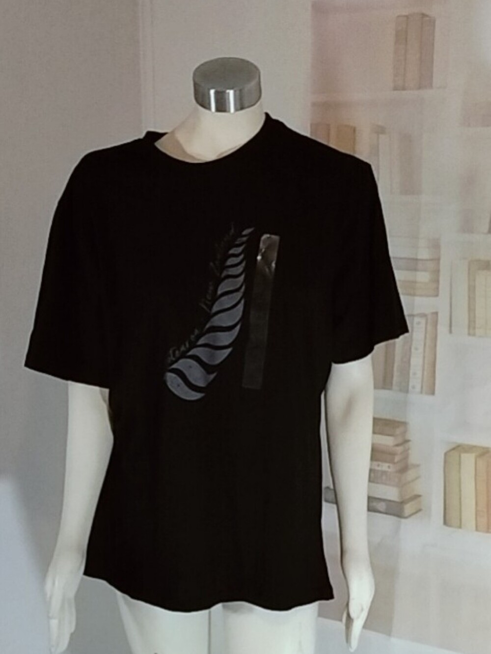 & Other Stories Black Short-Sleeve Graphic Tee